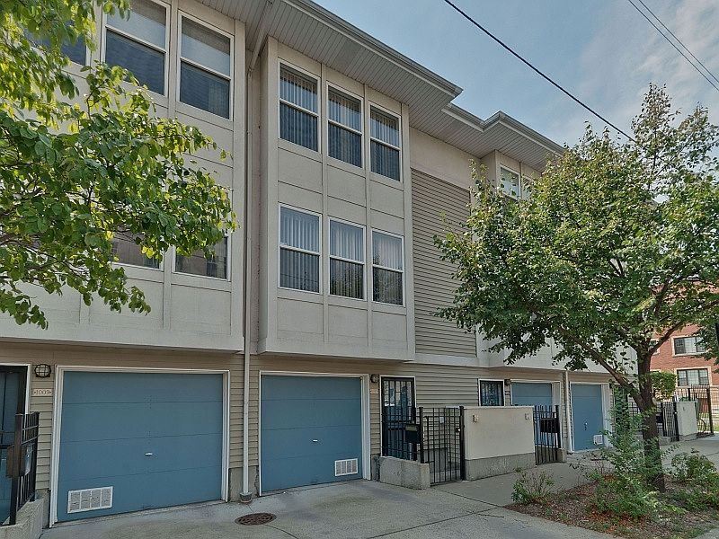 Front view of the townhouse