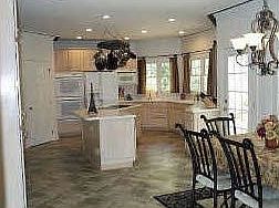 Beautiful kitchen gets lots of light all day, also gets sunrise