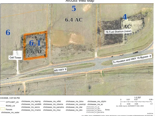 W Highway 8, Houston, MS 38851
