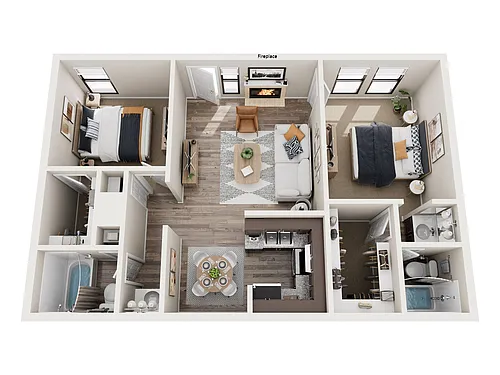 Floor plan The Magnolia