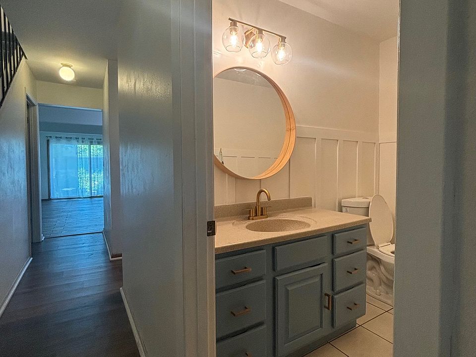 First floor half bath
