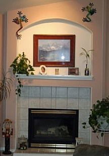 Fireplace View