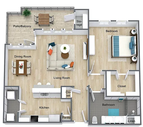 Floor plan Delray
