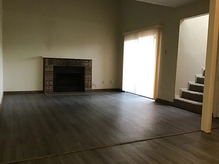 2 Bedrooms downstairs with Luxury Vinyl Plank flooring