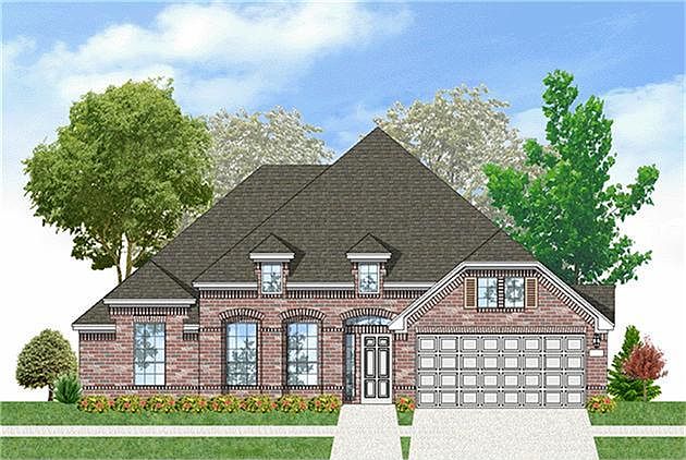 Artist rendering of front elevation
