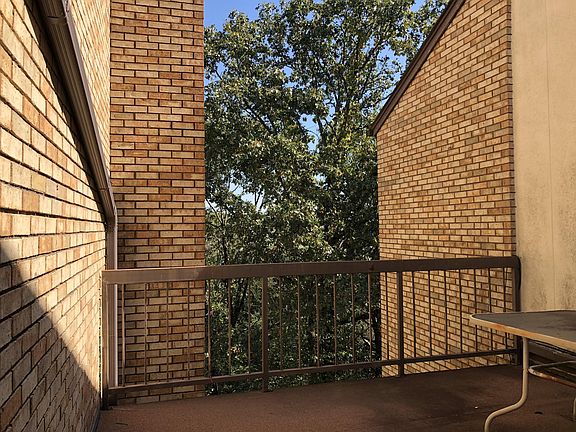 Upstairs patio off 3rd Bedroom