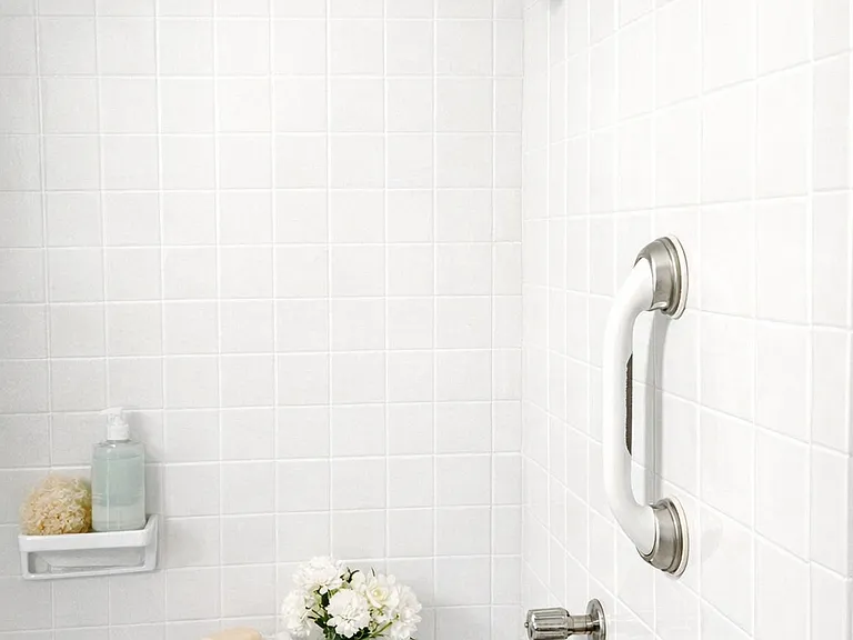 Newly renovated bathroom and shower