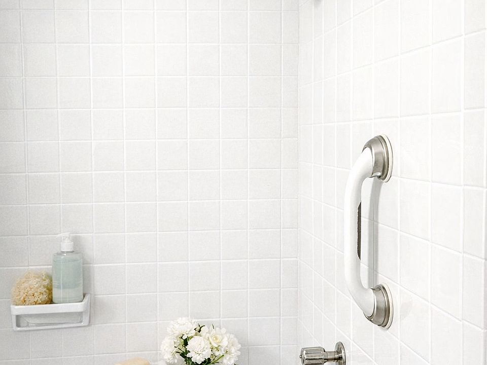 Newly renovated bathroom and shower