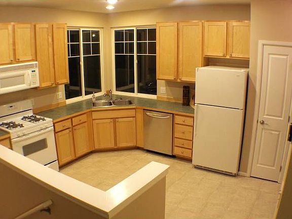 Kitchen with eating space