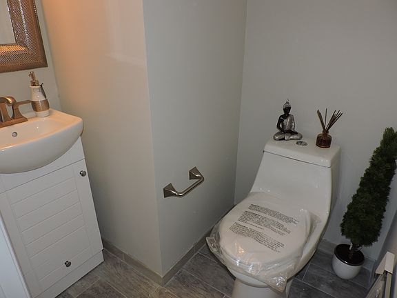 half bathroom first floor