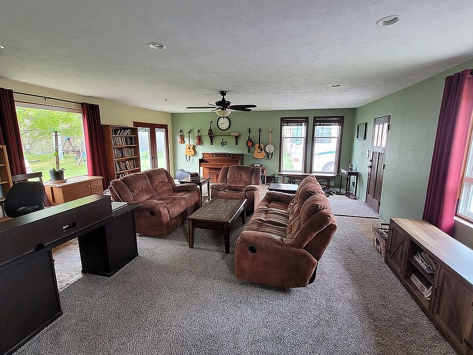 Living room. Needs flooring.