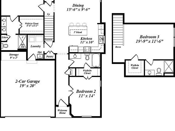 Kendal 1 1/2 Story Plan, Peregrine, Columbia, PA 17512 | Zillow