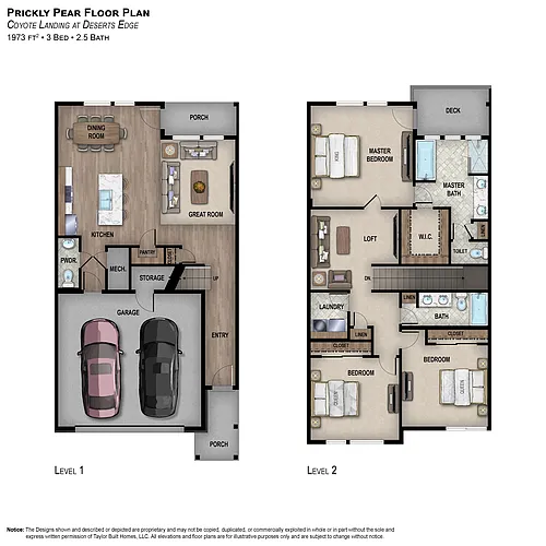 Floor plan Prickly Pear