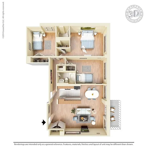 Floor plan The Faneuil