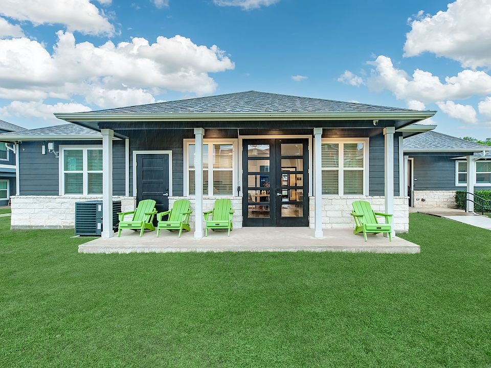 On-site leasing center exterior