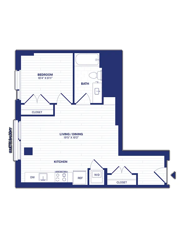 Floor plan D1