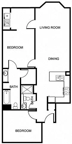 Floor plan D2 Maple