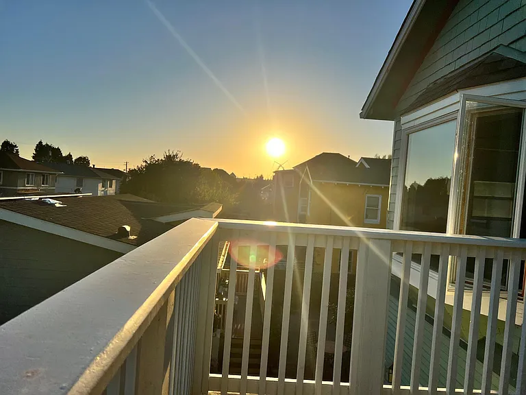 Sunsets from the deck