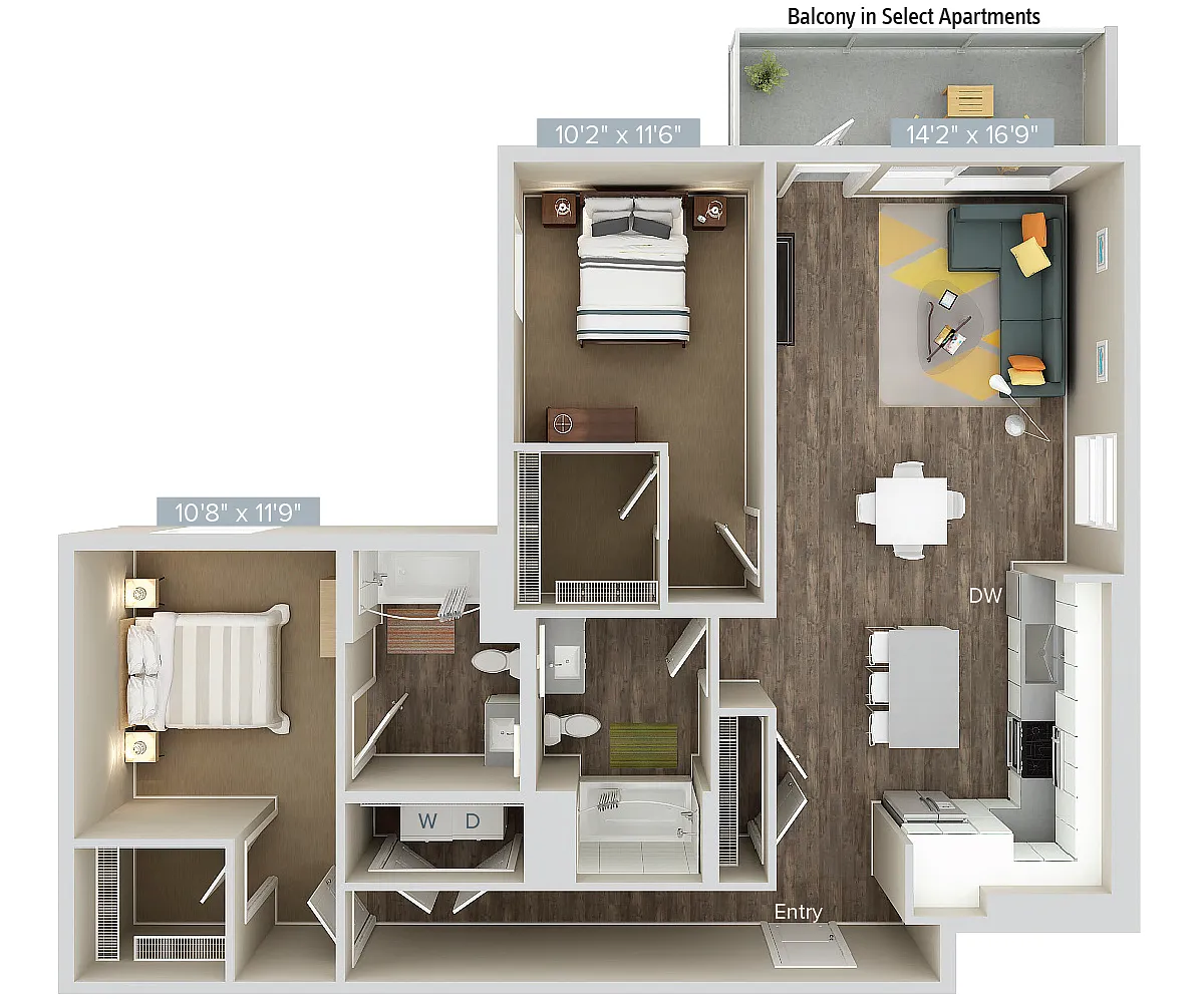 Floor plan B16-1161