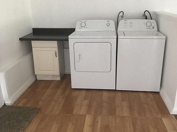 Washer and dryer in the apartment