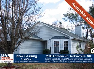 2036 Foxhorn Rd, Jacksonville, NC 28546