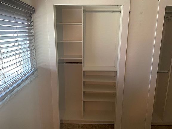 Organized closets