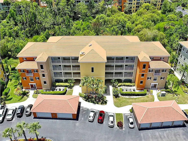 Bottom left (ground level) two-story unit