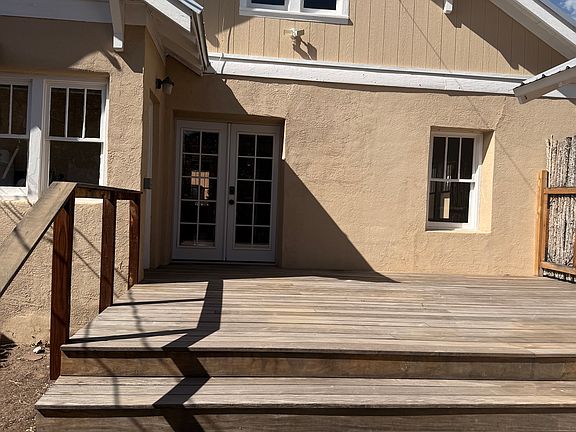 Back of house/deck