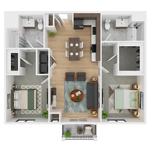 Floor plan Castor