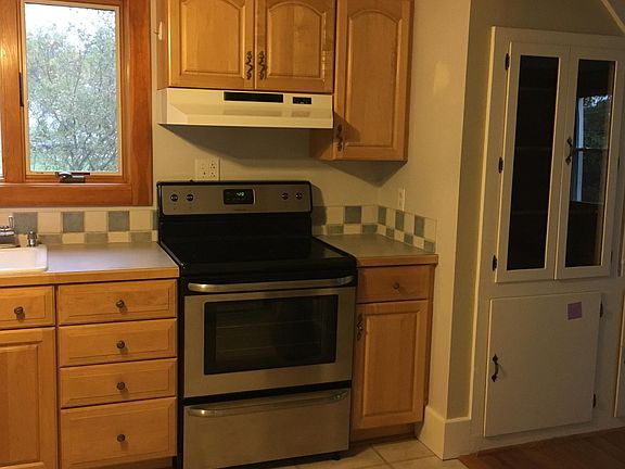 Kitchen into living room