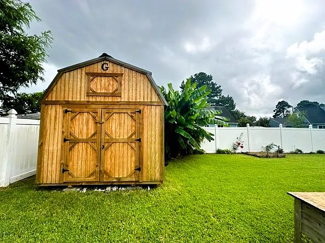 Large storage shed