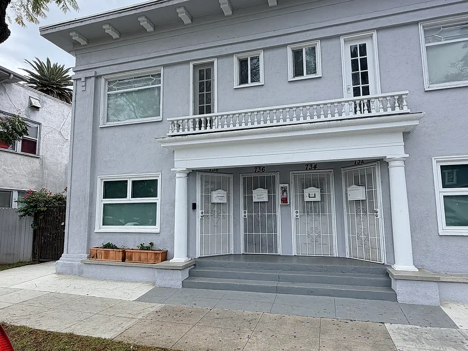 Front of building