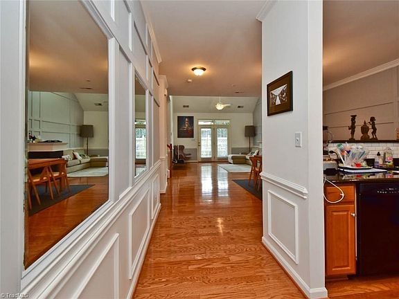 View from Front door to back of unit.