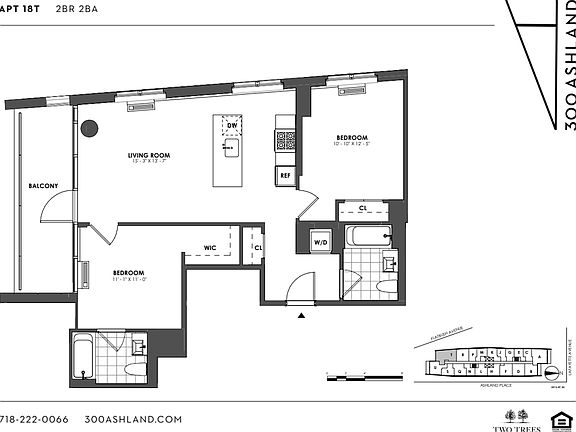 2nd image of 300 Ashland Pl APT 18T