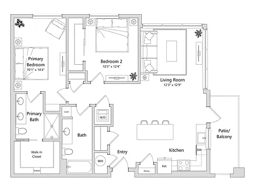 Floor plan 2F