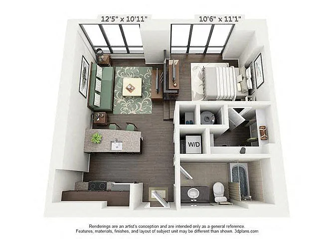 Floor plan A1F