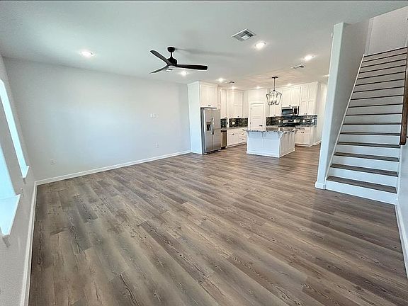 View from entering the front