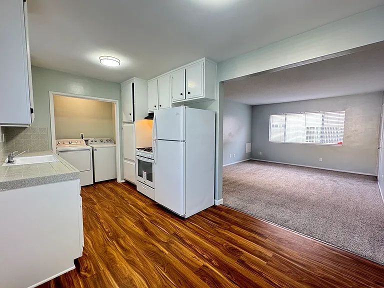 Kitchen & Living Room, from Dining