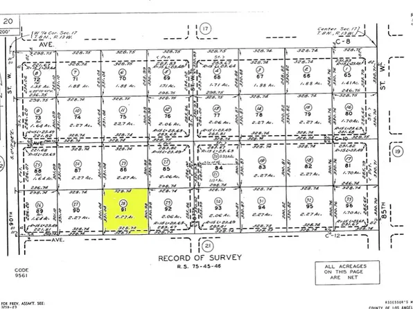 0 W Avenue C12 Lot 91, Lancaster, CA 93536