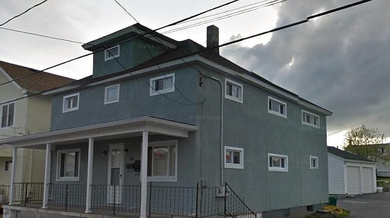 Front+Side View of House