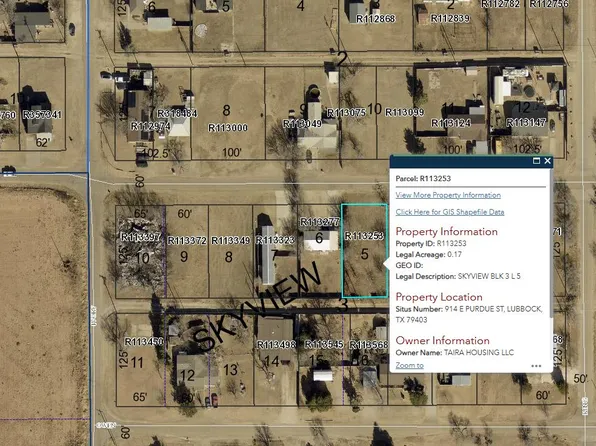 914 E Purdue St, Lubbock, TX 79403