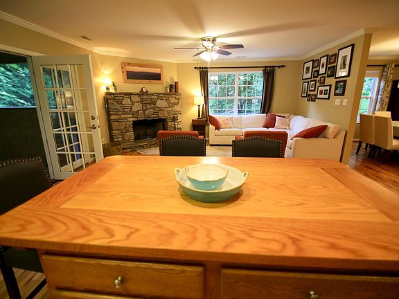 View from kitchen
