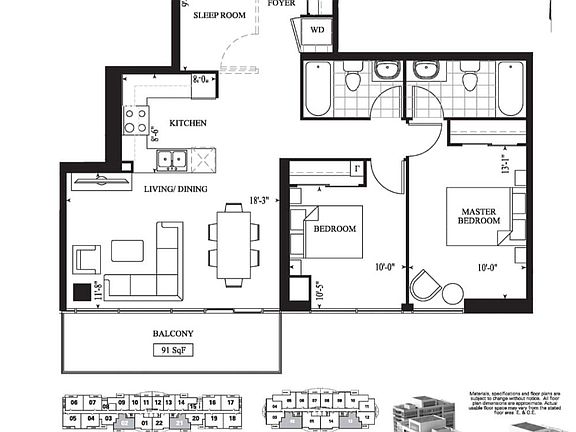 5th image of 1328 Birchmount Rd #802