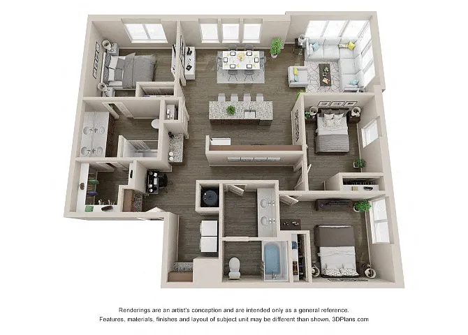 Floor plan Jupiter