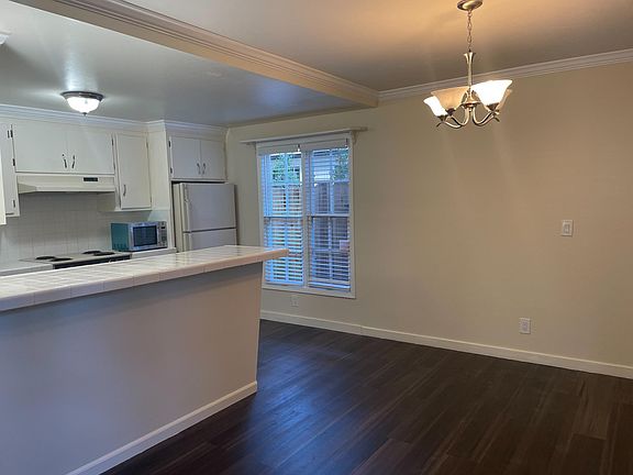 Dining room and kitchen