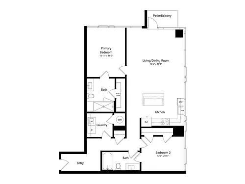 Floor plan C6