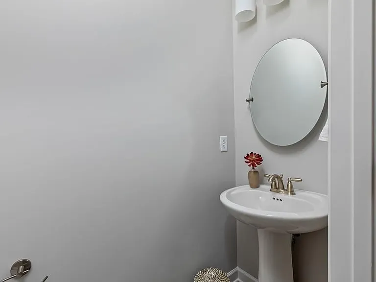 Half bath on main level