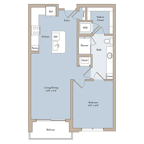 Floor plan Saint Arnold A
