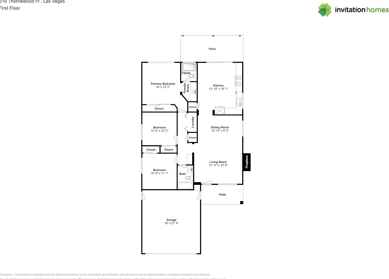 616 Thornewood Pl Las Vegas, NV 89123 — Photo 2