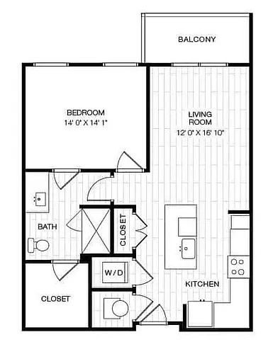 Floor plan A1-1B